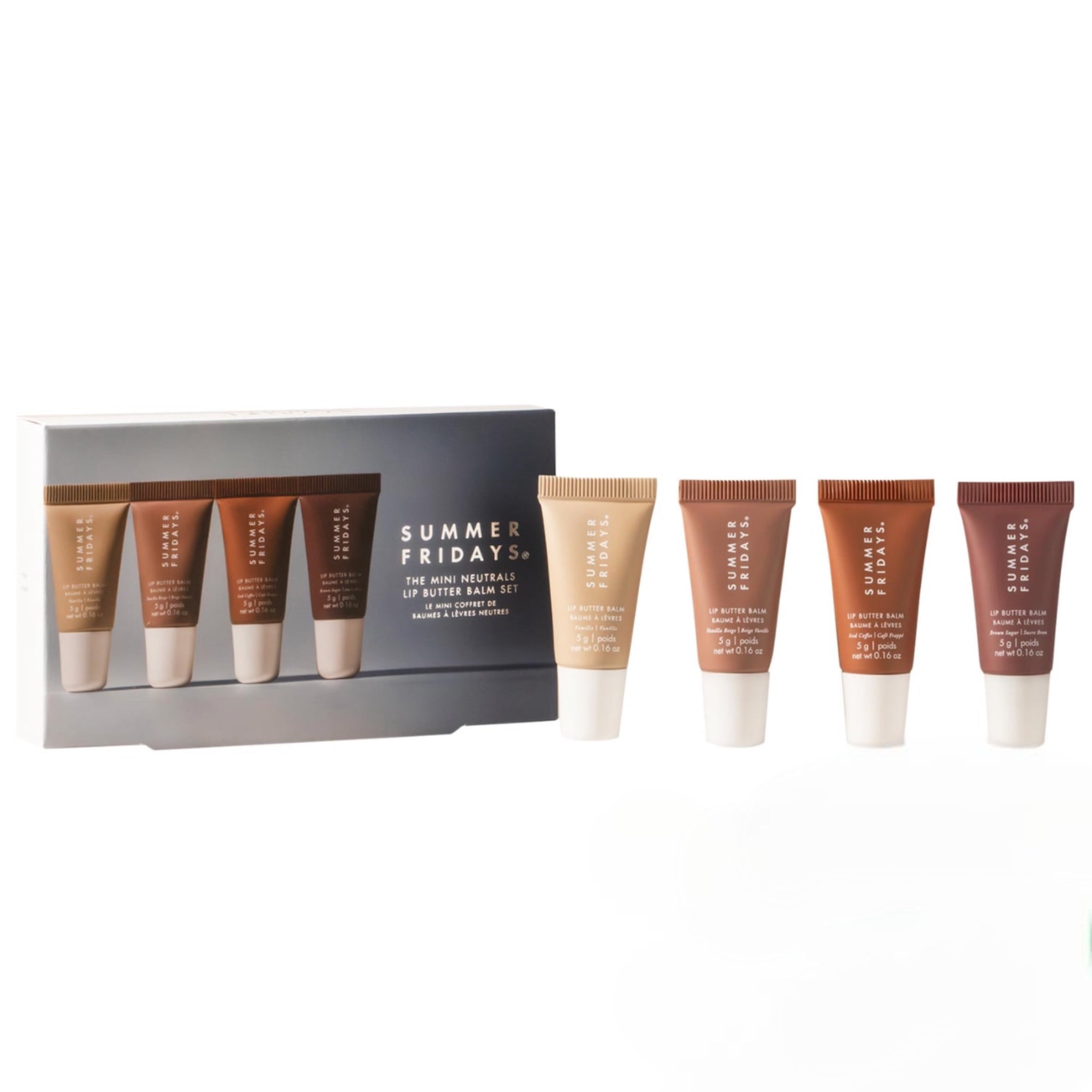 The Mini Neutrals Lip Butter Balm Set