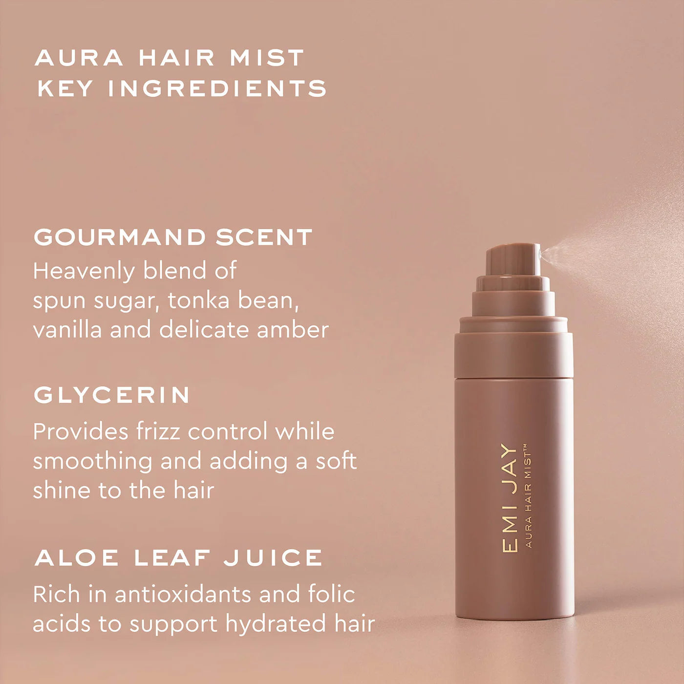 Aura Hair & Body Fragrance Mist in Toasted Sugar