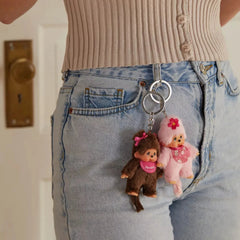 Llavero Clásico Niña Rosa