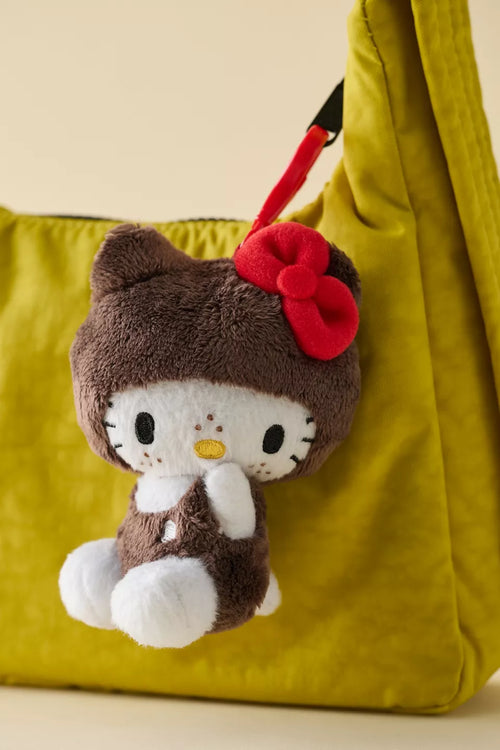 Hello Kitty X Monchhichi Plushie Keychain