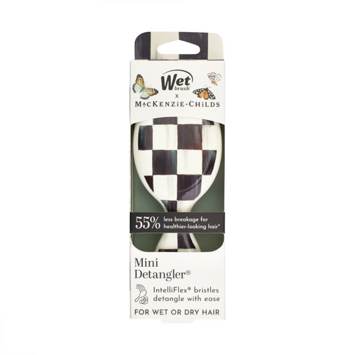 x MacKenzie Childs Mini Detangler: Courtly Check