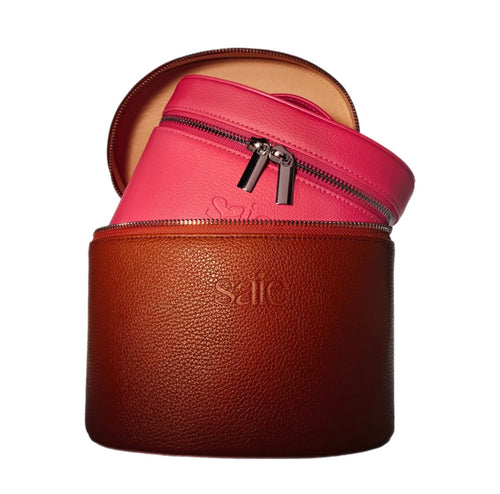 The Mini Vanity Case Fuchsia
