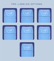 The Essential Refillable Travel Container (Blue)
