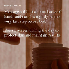 Theraplush “Hold” Refillable Overnight Retinol Hand Repair Cream