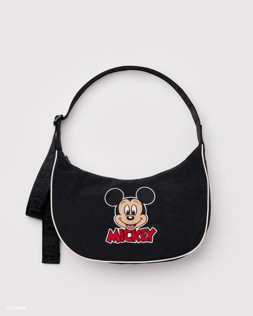 Medium Nylon Crescent Bag Mickey Mouse Club