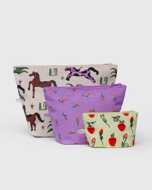 Painted Prairie Go Pouch Set