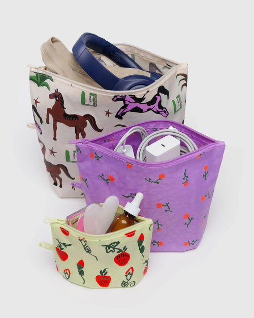 Painted Prairie Go Pouch Set