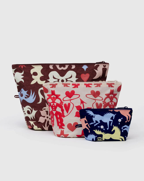 Western Cut Outs Go Pouch Set