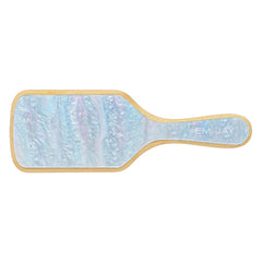 Bamboo Paddle Hair Brush in Blue Sugar