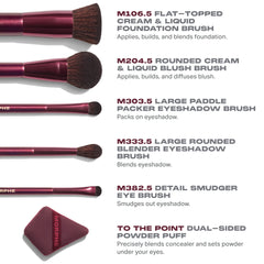 Rebellious 6 Piece Brush & Tool Set
