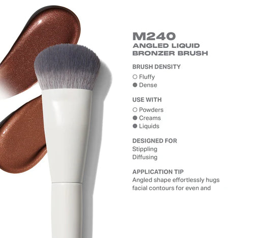 M240 Angled Liquid Bronzer Brush