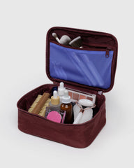 Mahogany Small Cosmetic Case