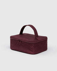 Mahogany Small Cosmetic Case