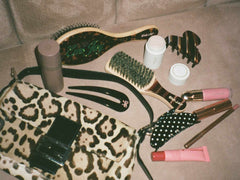 MINI BOAR BRISTLE BRUSH IN NIGHTCAP