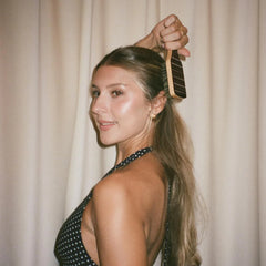 MINI BOAR BRISTLE BRUSH IN NIGHTCAP