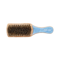 Mini Boar Bristle Hair Brush in Blue sugar