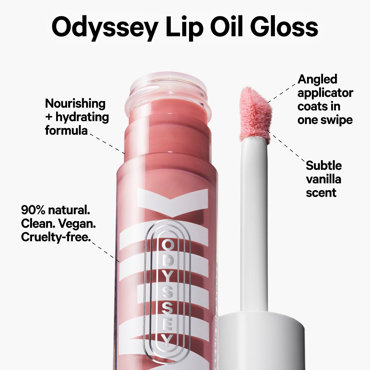 Odyssey Hydrating Non-Sticky Lip Oil Gloss