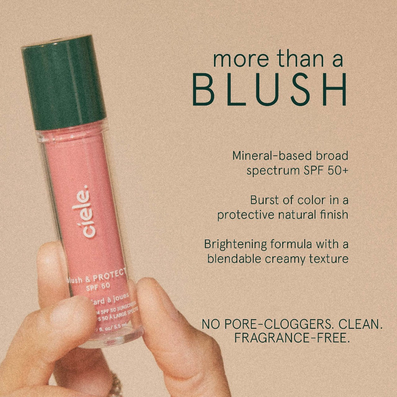 blush & PROTECT SPF 50+ liquid blush