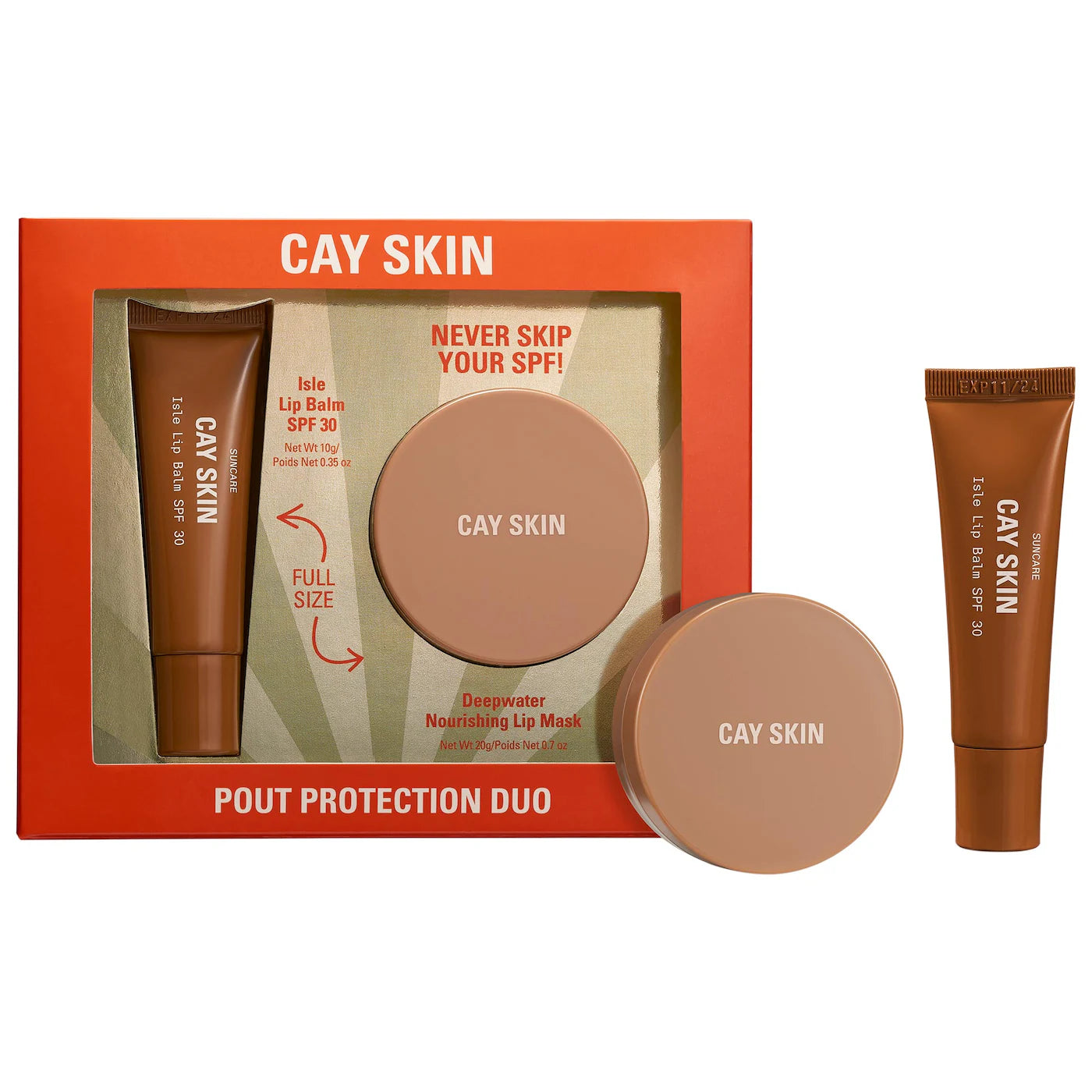 Pout Protection Duo Lip Balm + Mask Kit