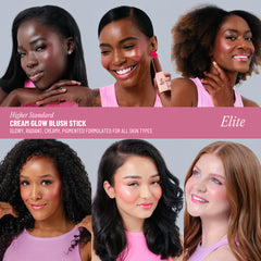 Higher Standard Cream Glow Blush Sticks