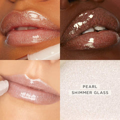 shimmer glass lip plump