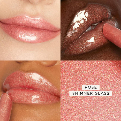 shimmer glass lip plump