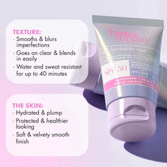 The Invisible One SPF 50 Hydrating Sunscreen + Primer with Hyaluronic Acid