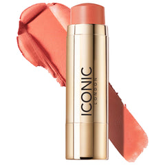 Blurring Blush Cream to Powder Lip and Cheek Stick