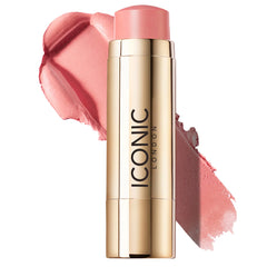 Blurring Blush Cream to Powder Lip and Cheek Stick