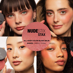 Nudestix Stax All Over Color Blush Balm