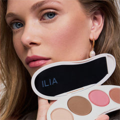 The Ethereal Baked Face Palette - Long-Wear Bronzer, Highlighter & Blush