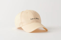 Less Is More Baseball Cap