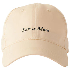 Less Is More Baseball Cap