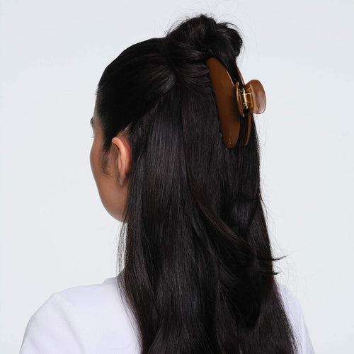Big Effing Hair Claw Clip in Toasted