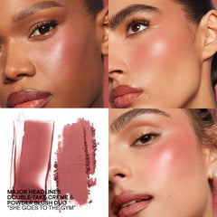 Major Headlines Double-Take Crème & Powder Blush Duo *NUEVOS*