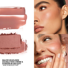Major Headlines Double-Take Crème & Powder Blush Duo *NUEVOS*