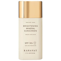 Radiant Rani Daily Brightening Mineral Sunscreen, SPF 50+ with Saffron