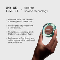 flush & PROTECT SPF 45+ powder blush