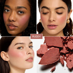 flush & PROTECT SPF 45+ powder blush