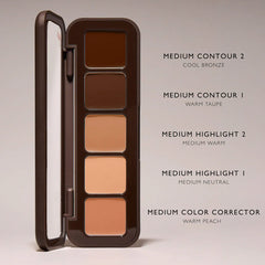 Underpainting Face Highlight & Contour Palette