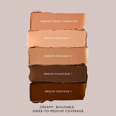 Underpainting Face Highlight & Contour Palette