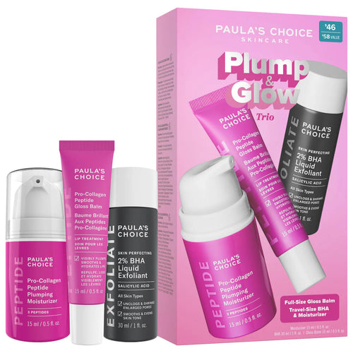 Plump & Glow 3-Step Kit for Clear, Firm Skin