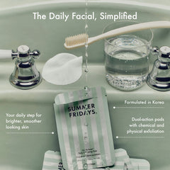 Gentle Reset Daily Exfoliating Pads to Smooth + Minimize Pore with AHAs