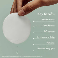 Gentle Reset Daily Exfoliating Pads to Smooth + Minimize Pore with AHAs