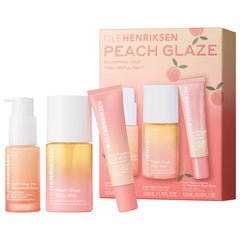Peach Glaze Plumping Trio with Niacinamide and Vitamin C