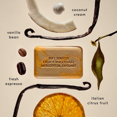 Affogato L’Orange Buffing Bar Body Exfoliant