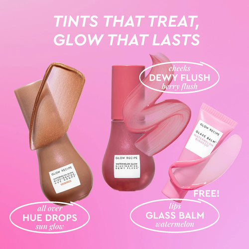 Best of Glow Hues - Tinted Serum, Cheek & Lip Gift Set