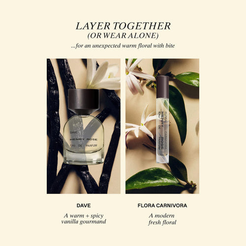 Flora Carnivora + Dave Floral Gourmand Fragrance Set