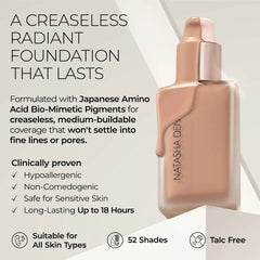 Hy-Glam Foundation Hydrating & Blurring Luminous Longwear Serum Foundation