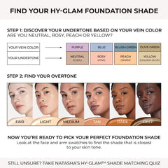 Hy-Glam Foundation Hydrating & Blurring Luminous Longwear Serum Foundation